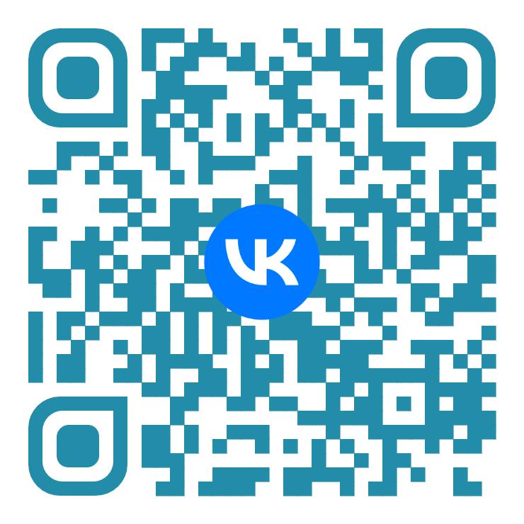 QR-код для подписки на ВКонтакте